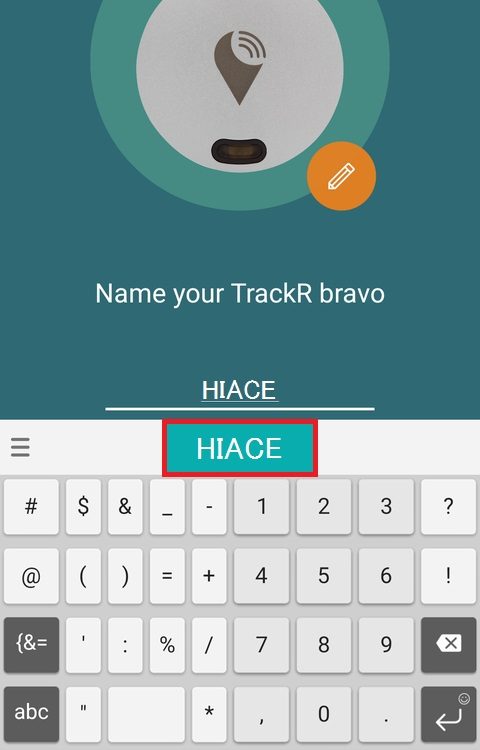 TrackR アプリのインストール（ペアリング）